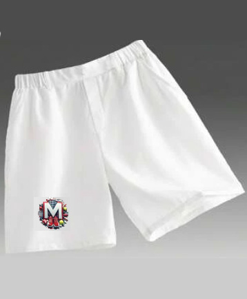 Cortos con logo blancos